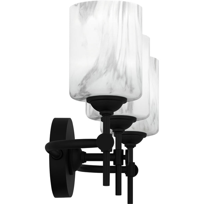 Myhouse Lighting Quoizel - ARI8622MBK - Three Light Bath - Aria - Matte Black