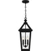 Myhouse Lighting Quoizel - BLV1909MBK - Three Light Outdoor Hanging Lantern - Boulevard - Matte Black