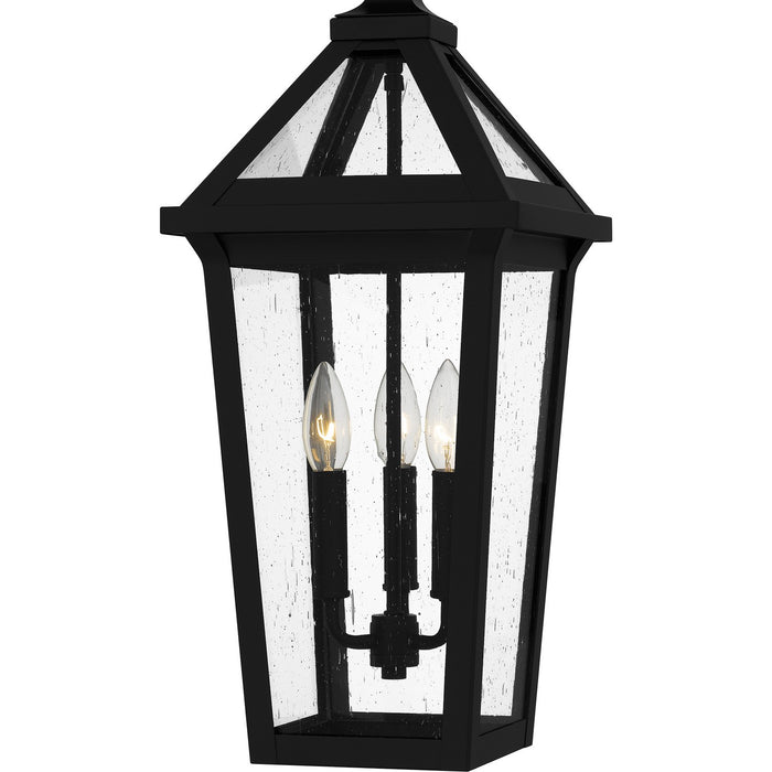 Myhouse Lighting Quoizel - BLV1909MBK - Three Light Outdoor Hanging Lantern - Boulevard - Matte Black