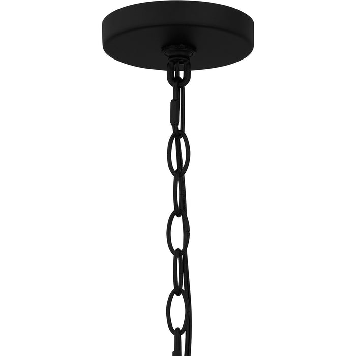 Myhouse Lighting Quoizel - BLV1909MBK - Three Light Outdoor Hanging Lantern - Boulevard - Matte Black