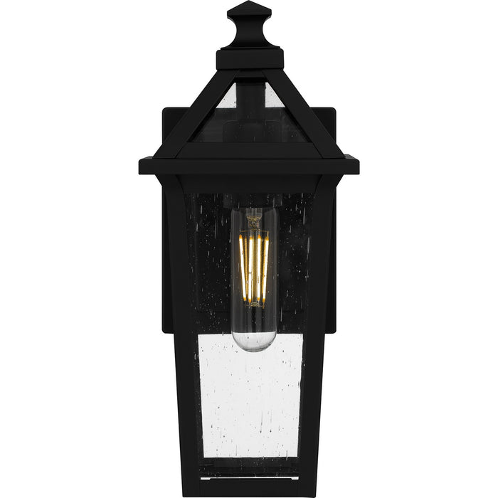 Myhouse Lighting Quoizel - BLV8406MBK - One Light Outdoor Wall Mount - Boulevard - Matte Black