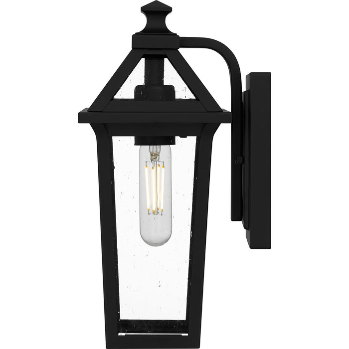 Myhouse Lighting Quoizel - BLV8406MBK - One Light Outdoor Wall Mount - Boulevard - Matte Black