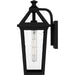 Myhouse Lighting Quoizel - BLV8408MBK - One Light Outdoor Wall Mount - Boulevard - Matte Black