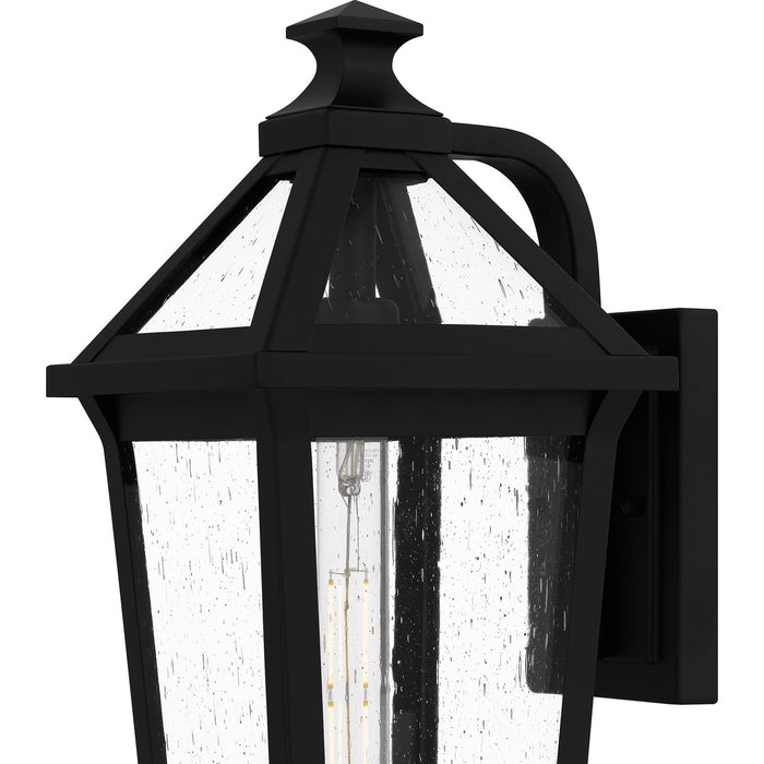 Myhouse Lighting Quoizel - BLV8408MBK - One Light Outdoor Wall Mount - Boulevard - Matte Black