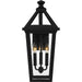 Myhouse Lighting Quoizel - BLV8409MBK - Three Light Outdoor Wall Mount - Boulevard - Matte Black