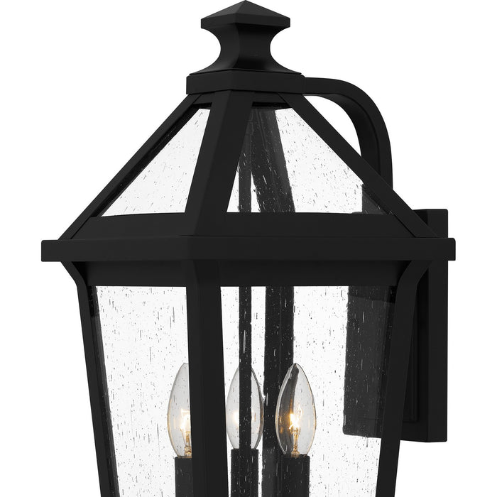 Myhouse Lighting Quoizel - BLV8409MBK - Three Light Outdoor Wall Mount - Boulevard - Matte Black