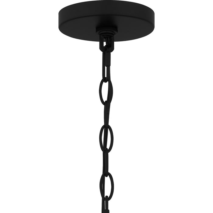 Myhouse Lighting Quoizel - BYL5025MBK - Five Light Chandelier - Bayside - Matte Black