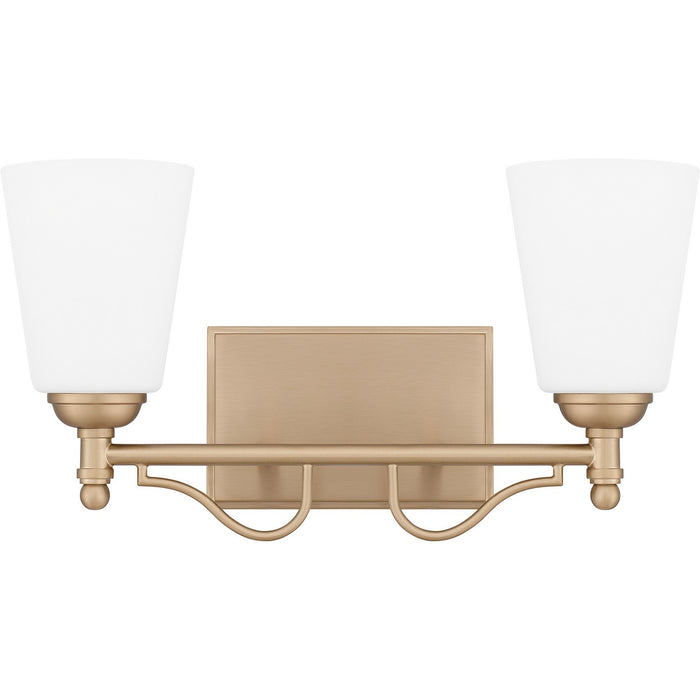 Myhouse Lighting Quoizel - ESR8616BGD - Two Light Bath - Esther - Bronze Gold