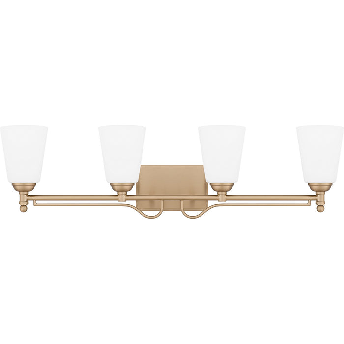 Myhouse Lighting Quoizel - ESR8632BGD - Four Light Bath - Esther - Bronze Gold