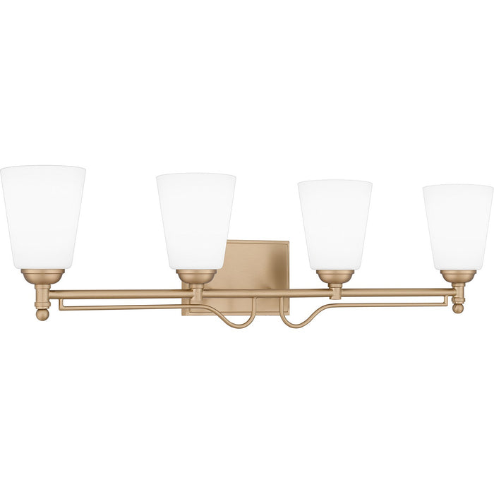 Myhouse Lighting Quoizel - ESR8632BGD - Four Light Bath - Esther - Bronze Gold