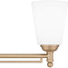 Myhouse Lighting Quoizel - ESR8632BGD - Four Light Bath - Esther - Bronze Gold