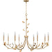 Myhouse Lighting Quoizel - HEI5040BGD - Eight Light Chandelier - Heiress - Bronze Gold