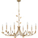 Myhouse Lighting Quoizel - HEI5040BGD - Eight Light Chandelier - Heiress - Bronze Gold