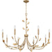 Myhouse Lighting Quoizel - HEI5040BGD - Eight Light Chandelier - Heiress - Bronze Gold