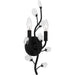 Myhouse Lighting Quoizel - HEI8709MBK - Two Light Wall Sconce - Heiress - Matte Black