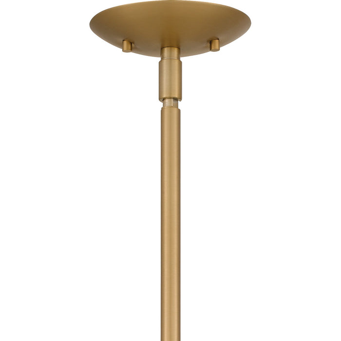 Myhouse Lighting Quoizel - KMB5030BWS - Five Light Chandelier - Kimberly - Brushed Weathered Brass