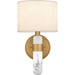 Myhouse Lighting Quoizel - KMB8707BWS - One Light Wall Sconce - Kimberly - Brushed Weathered Brass