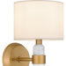 Myhouse Lighting Quoizel - KMB8707BWS - One Light Wall Sconce - Kimberly - Brushed Weathered Brass