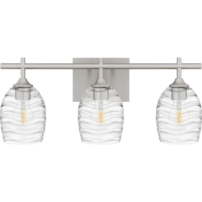 Myhouse Lighting Quoizel - LCY8622BN - Three Light Bath - Lucy - Brushed Nickel