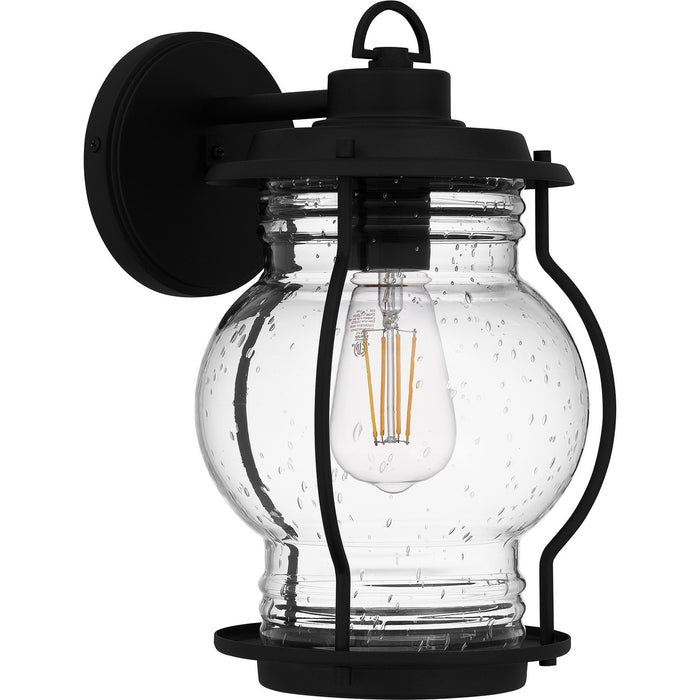 Myhouse Lighting Quoizel - LHR8407EK - One Light Outdoor Wall Mount - Luther - Earth Black