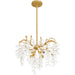 Myhouse Lighting Quoizel - MAP2820GFL - Four Light Pendant - Maple - Gold Leaf