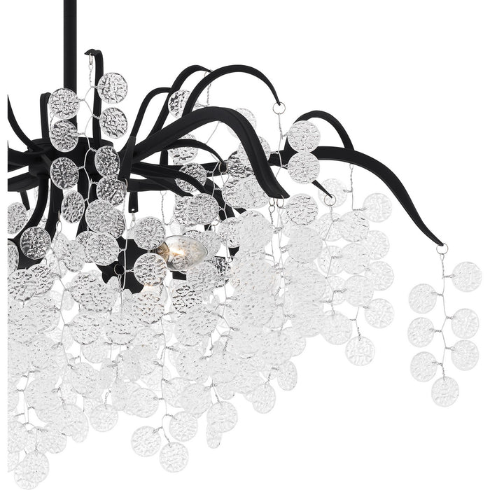 Myhouse Lighting Quoizel - MAP5028EK - Six Light Chandelier - Maple - Earth Black