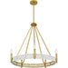 Myhouse Lighting Quoizel - MOL5027BRG - Five Light Chandelier - Molly - Brushed Gold