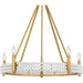 Myhouse Lighting Quoizel - MOL5027BRG - Five Light Chandelier - Molly - Brushed Gold