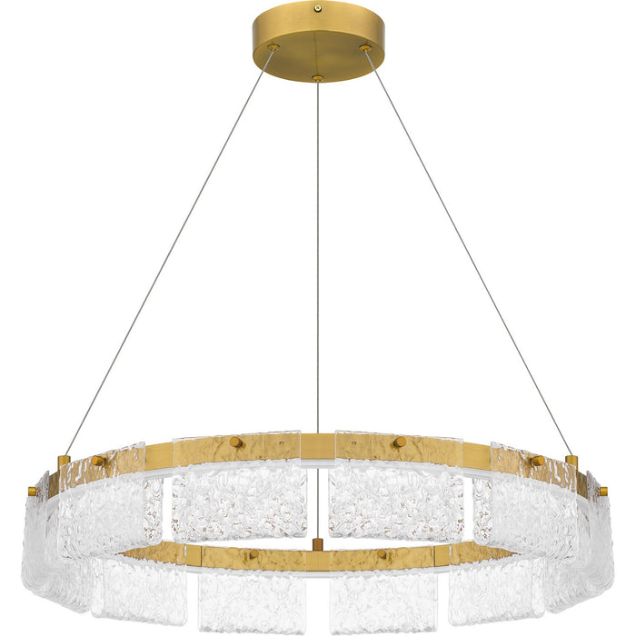 Myhouse Lighting Quoizel - PCACE2824BRG - LED Pendant - Alice - Brushed Gold