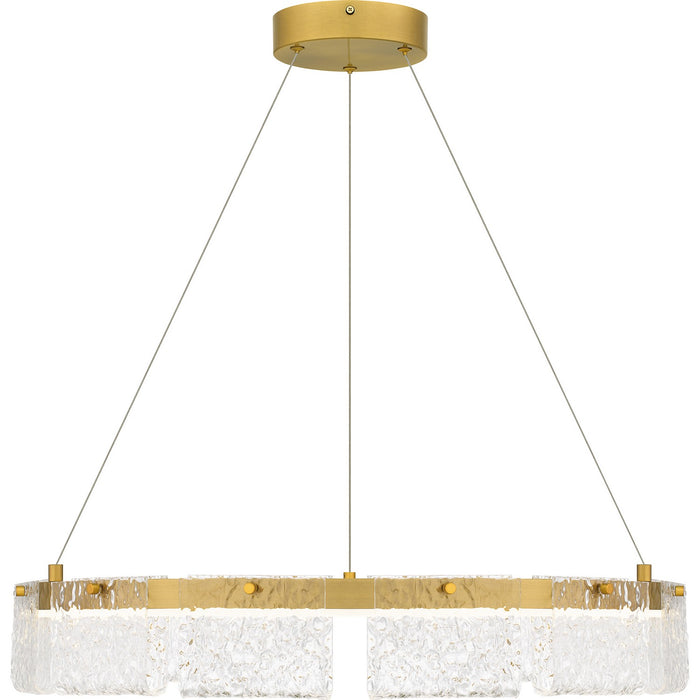 Myhouse Lighting Quoizel - PCACE2824BRG - LED Pendant - Alice - Brushed Gold