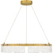 Myhouse Lighting Quoizel - PCACE2824BRG - LED Pendant - Alice - Brushed Gold