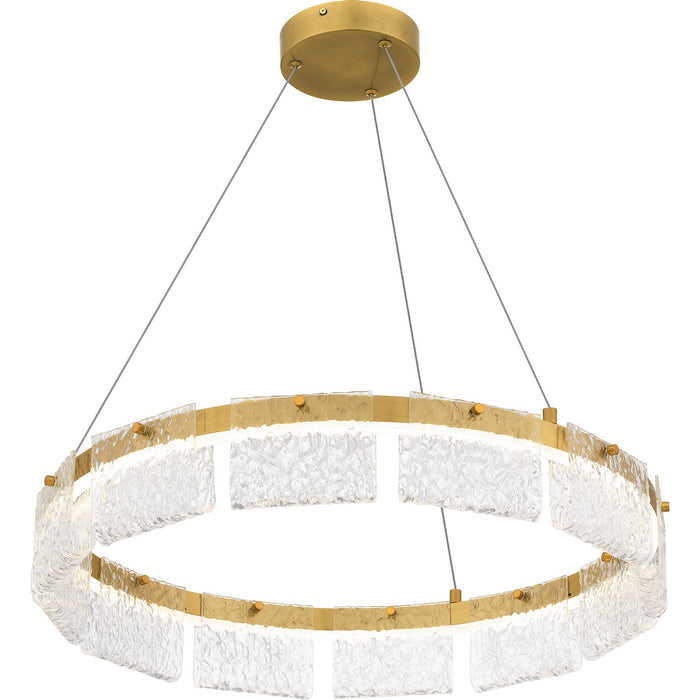 Myhouse Lighting Quoizel - PCACE2824BRG - LED Pendant - Alice - Brushed Gold