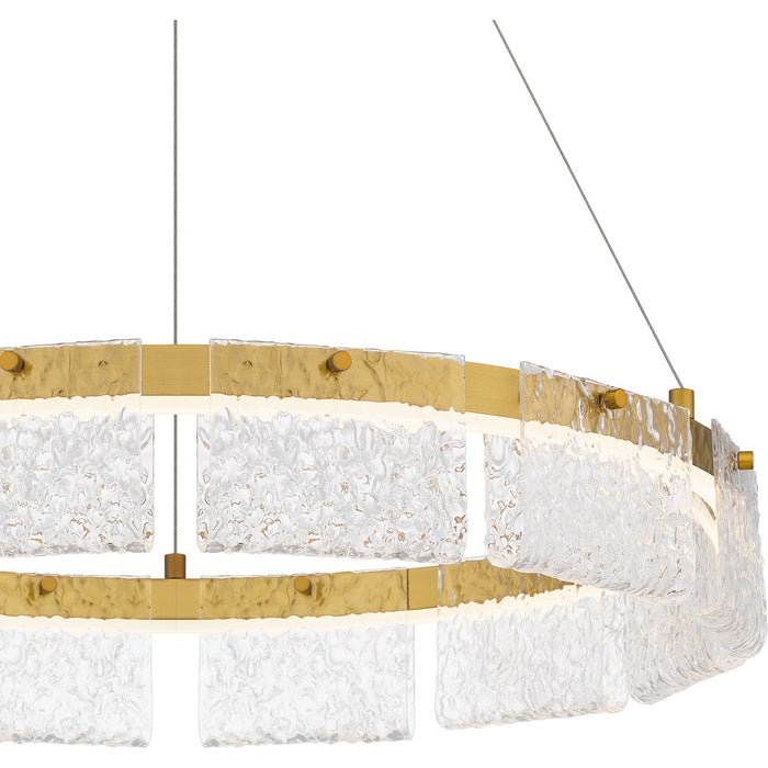 Myhouse Lighting Quoizel - PCACE2824BRG - LED Pendant - Alice - Brushed Gold