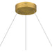 Myhouse Lighting Quoizel - PCACE2824BRG - LED Pendant - Alice - Brushed Gold