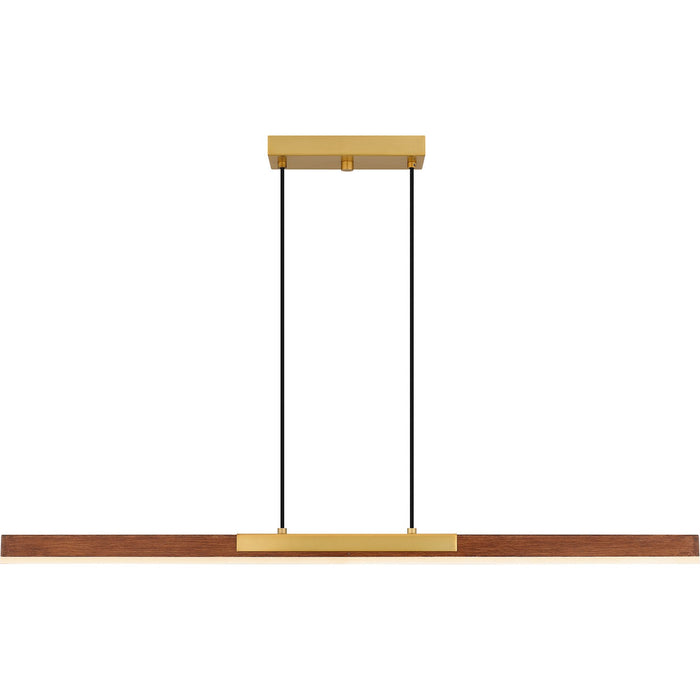 Myhouse Lighting Quoizel - PCCOT148BRG - LED Linear Chandelier - Colter - Brushed Gold