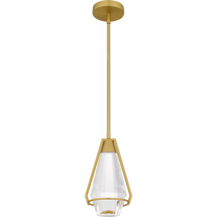 Myhouse Lighting Quoizel - PCLUA1507BRG - LED Mini Pendant - Luca - Brushed Gold