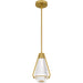 Myhouse Lighting Quoizel - PCLUA1507BRG - LED Mini Pendant - Luca - Brushed Gold