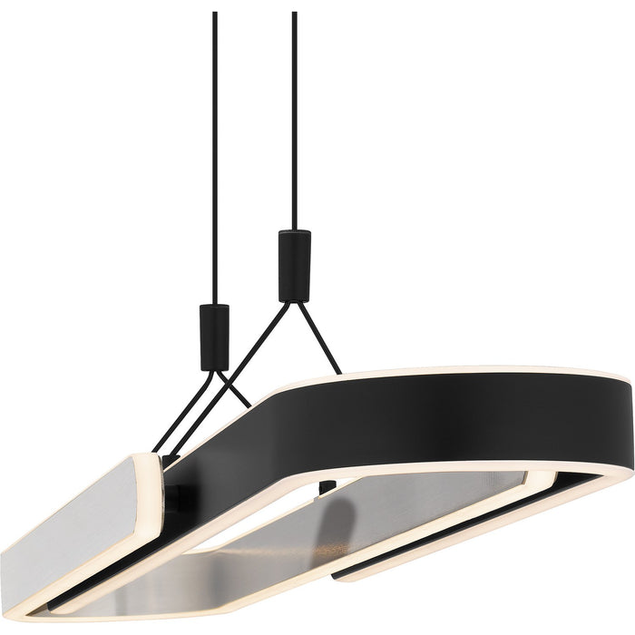 Myhouse Lighting Quoizel - PCMRR142MBK - LED Linear Chandelier - Mira - Matte Black