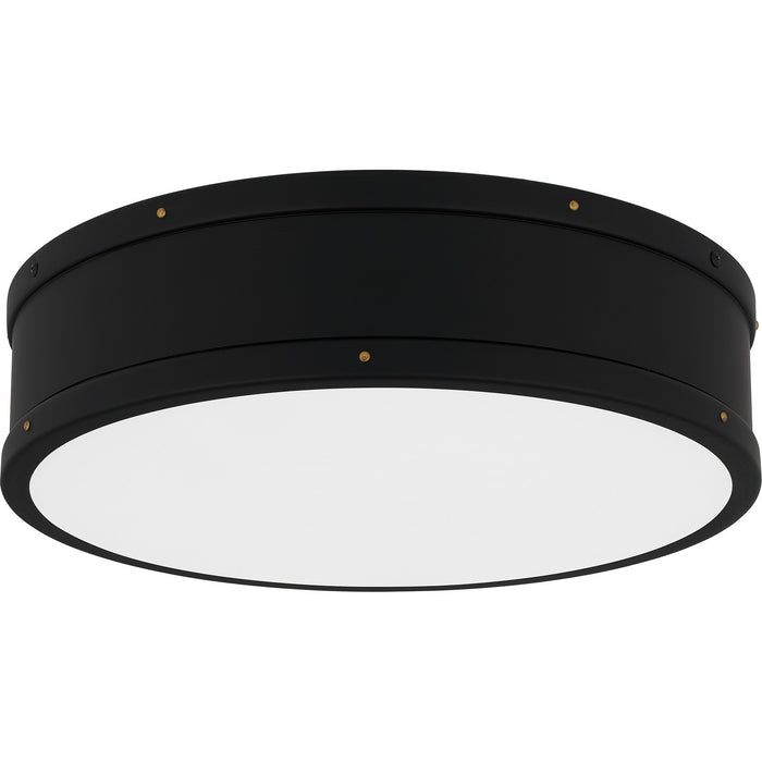 Myhouse Lighting Quoizel - QFL5224MBK - LED Flush Mount - Quoizel Flush Mount - Matte Black