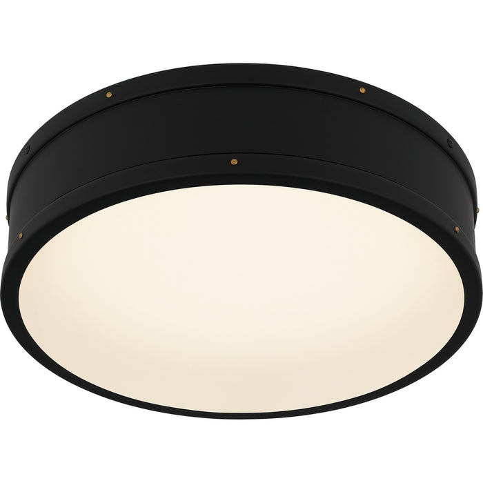 Myhouse Lighting Quoizel - QFL5224MBK - LED Flush Mount - Quoizel Flush Mount - Matte Black