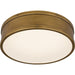 Myhouse Lighting Quoizel - QFL5224WS - LED Flush Mount - Quoizel Flush Mount - Weathered Brass