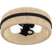 Myhouse Lighting Quoizel - QFL6220MBK - Two Light Flush Mount - Quoizel Flush Mount - Matte Black