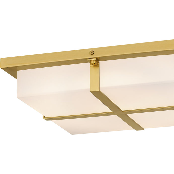 Myhouse Lighting Quoizel - QFL6761BRG - LED Flush Mount - Quoizel Flush Mount - Brushed Gold