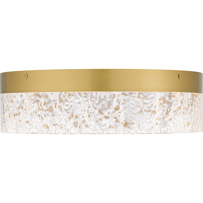 Myhouse Lighting Quoizel - QFL6763BRG - LED Flush Mount - Quoizel Flush Mount - Brushed Gold