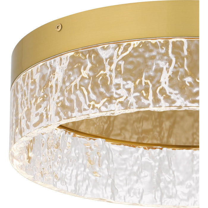 Myhouse Lighting Quoizel - QFL6763BRG - LED Flush Mount - Quoizel Flush Mount - Brushed Gold