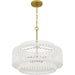 Myhouse Lighting Quoizel - QP6161BRG - Five Light Pendant - Quoizel Pendant - Brushed Gold