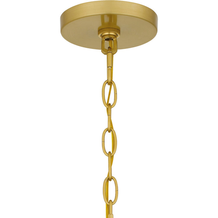 Myhouse Lighting Quoizel - QP6161BRG - Five Light Pendant - Quoizel Pendant - Brushed Gold