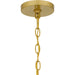 Myhouse Lighting Quoizel - QP6161BRG - Five Light Pendant - Quoizel Pendant - Brushed Gold