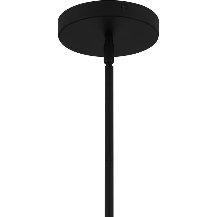 Myhouse Lighting Quoizel - QP6208MBK - One Light Pendant - Quoizel Pendant - Matte Black