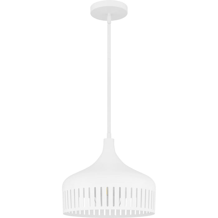 Myhouse Lighting Quoizel - QP6208W - One Light Pendant - Quoizel Pendant - Matte White